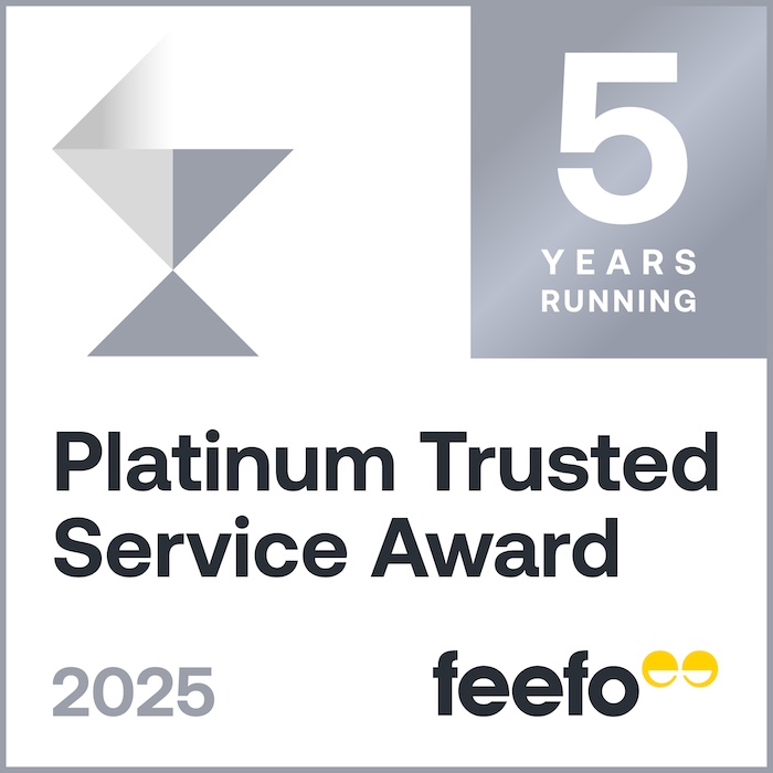 5 Years - Platinum Trusted Service Award 2025 - Badge - 1x1 5 Years - Platinum Trusted Service Award 2025 - Badge - 1x1