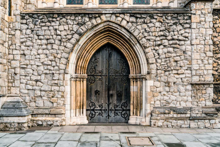 Church door